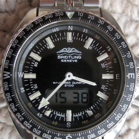 vintage Breitling Navitimer 2100